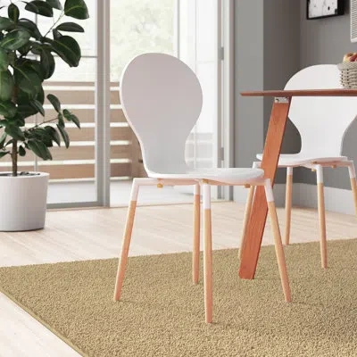 Modway Carson Carrington Savsjo Modern Dining Chair In White