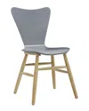 Modway Cascade Wood Dining Chair In Multi