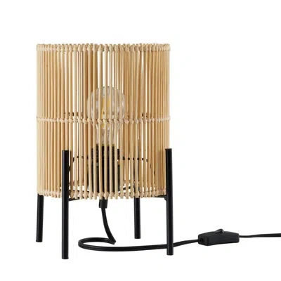 Modway Casen Bamboo Table Lamp In Natural