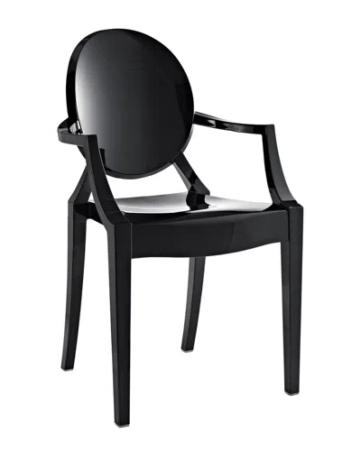 Modway Casper Dining Armchair In Black