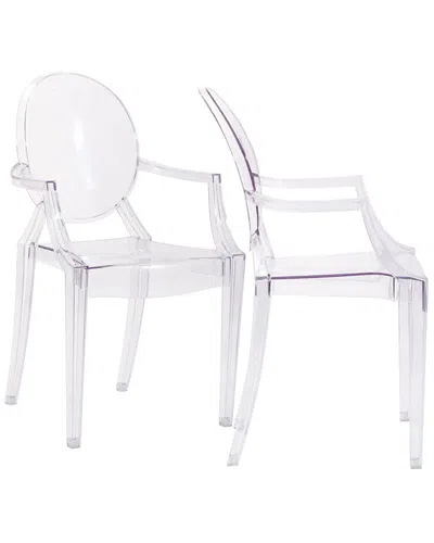 Modway Casper Dining Armchairs Acrylic Set In Multi