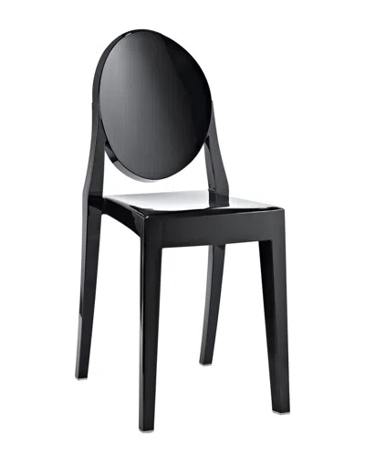 Modway Casper Dining Side Chair In Black