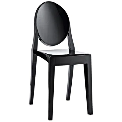 Modway Casper Molded Black Indoor/outdoor Dining Chair