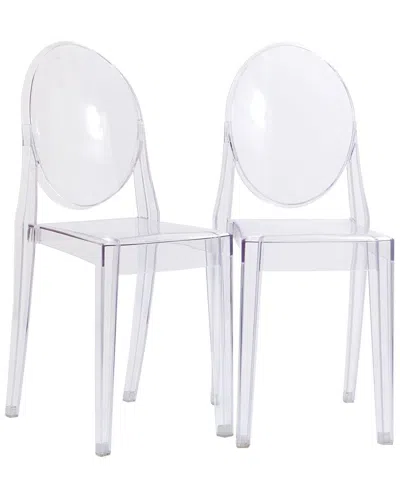 Modway Casper Set Of 2 Acrylic Dining/side Chairs