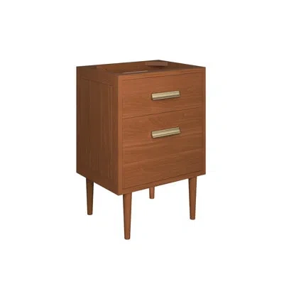 Modway Cassia 23.5'' Single Bathroom Vanity Base Only In Natural