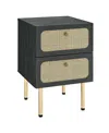 Modway Chaucer 2-drawer Nightstand In Gray
