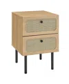 Modway Chaucer 2-drawer Nightstand In Neutral