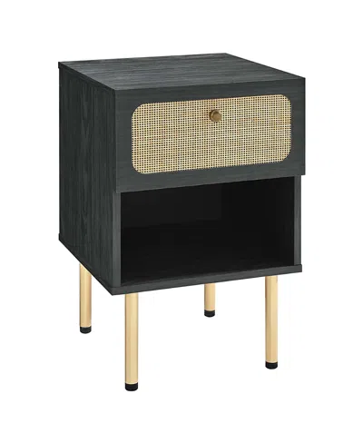 Modway Chaucer Nightstand In Black
