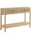 MODWAY MODWAY CHAUCER WOOD ENTRYWAY CONSOLE TABLE
