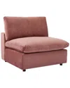 Modway Commix Down-filled Overstuffed Performance Velvet Armless Chair