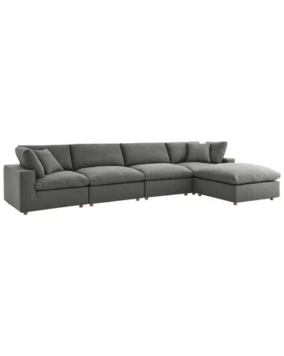 Modway Commix Down-filled Overstuffed 5pc Sectional Set