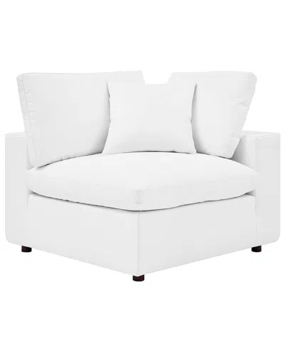 Modway Commix Down-filled Overstuffed Corner Chair In White