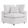 Modway Commix Overstuffed Outdoor Patio Corner Chair In White