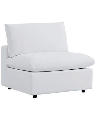 Modway Commix Sunbrella® Outdoor Patio Armless Chair In White
