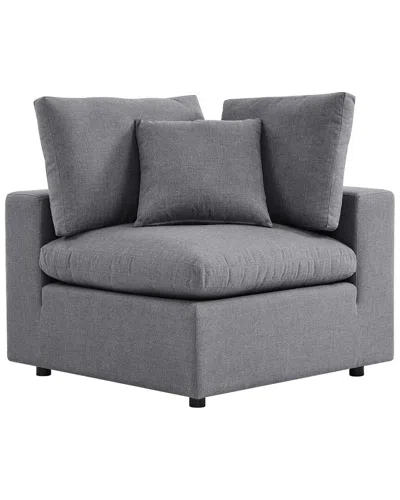 Modway Commix Sunbrella® Outdoor Patio Corner Chair In Grey