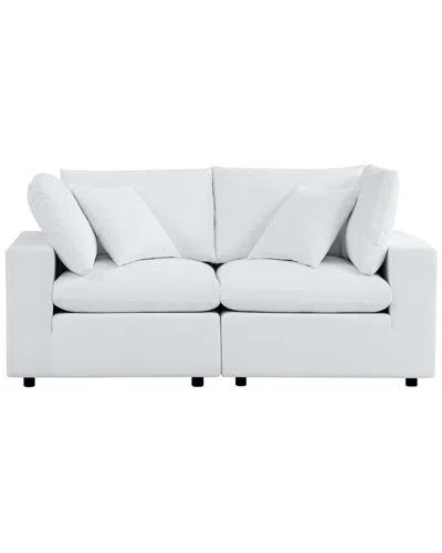 Modway Commix Sunbrella® Outdoor Patio Loveseat In White