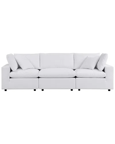 Modway Commix Sunbrella Outdoor Patio Sofa In Gray