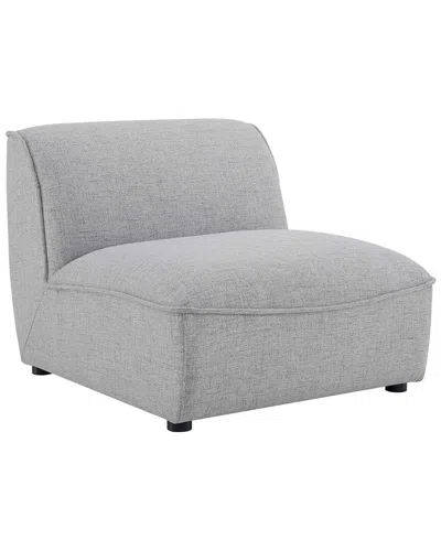 Modway Comprise Armless Chair In Gray