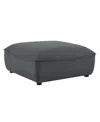 Modway Comprise Sectional Sofa Ottoman In Gray
