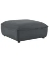 Modway Comprise Sectional Sofa Ottoman In Grey