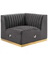 Modway Conjure Channel Tufted Performance Velvet Right Corner Chair