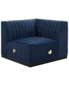 Modway Conjure Channel Tufted Performance Velvet Left Corner Chair