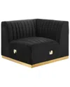 Modway Conjure Channel Tufted Performance Velvet Right Corner Chair