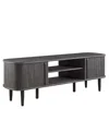 Modway Contour 55 Tv Stand In Gray