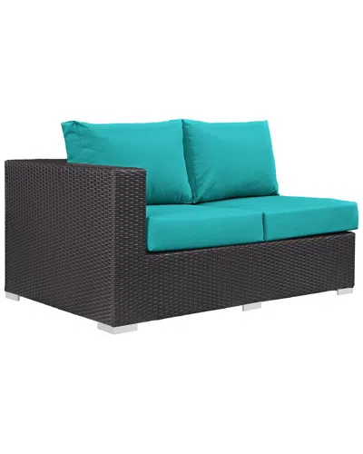 Modway Convene Outdoor Patio Left Arm Loveseat In Multi