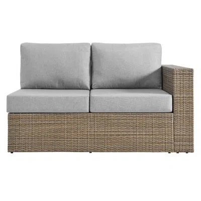Modway Convene Outdoor Patio Outdoor Patio Loveseat In Gray