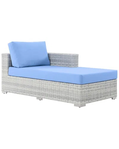 Modway Convene Outdoor Patio Right Chaise In Gray