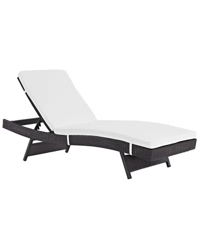 Modway Convene Outdoor Patio Wicker Rattan Chaise