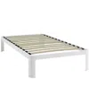 Modway Corinne Steel Bed Frame In White
