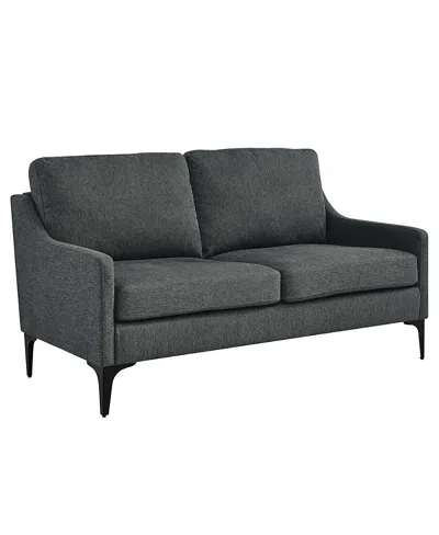 Modway Corland Upholstered Fabric Loveseat In Multi