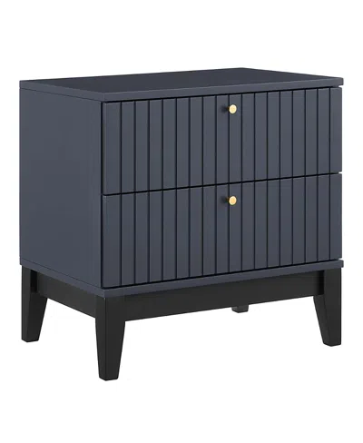 Modway Dakota Nightstand In Blue