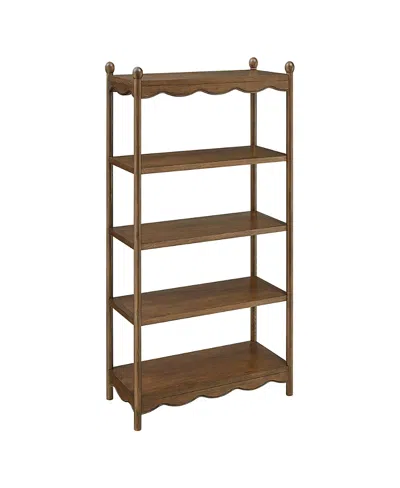 Modway Darcy 4-tier Open Bookcase In Brown
