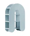Modway Daydream 58 Arched Bookshelf In Blue