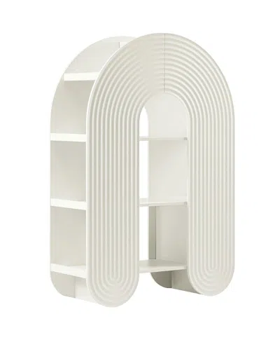 Modway Daydream 58 Arched Bookshelf In White