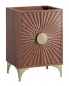 Modway Daylight 24in Bathroom Vanity Cabinet In Brown