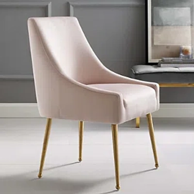 Modway Discern Upholstered Performance Velvet Dining Chair In Pink