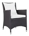 Modway Discontinued  Convene Dining Outdoor Patio Wicker Rattan Armchair In Multi
