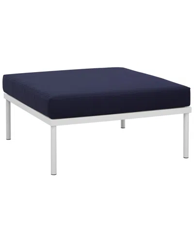 Modway Discontinued  Outdoor Harmony Outdoor Patio Aluminum Ottoman In Black