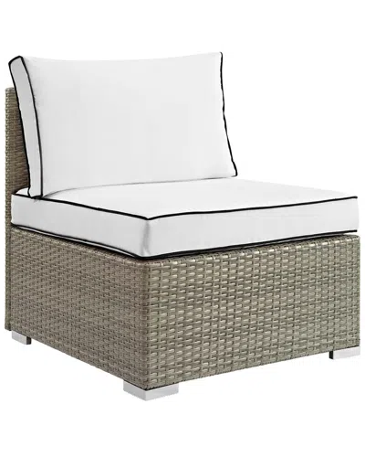 Modway Discontinued  Outdoor Repose Outdoor Patio Wicker Rattan Armless Chair In Multi