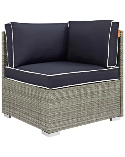 Modway Discontinued  Outdoor Repose Outdoor Patio Wicker Rattan Corner In Multi