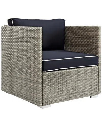 Modway Discontinued  Repose Outdoor Patio Wicker Rattan Armchair In Multi