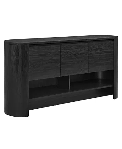Modway Duval 62 Inch Oval Sideboard In Black
