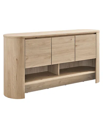 Modway Duval 62 Inch Oval Sideboard In Neutral