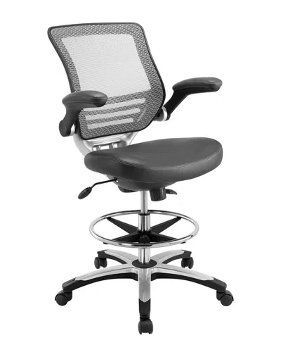 Modway Edge Drafting Chair In Black