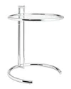 Modway Eileen Chrome Stainless Steel End Table In Silver