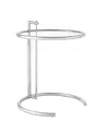 Modway Eileen Gray Metal Side Table In Silver